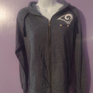 Women's Nike los Angeles Rams zip hoody